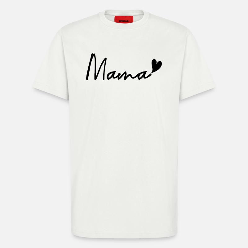 mama - T-Shirt - made by SPREAD - OFF WHITE