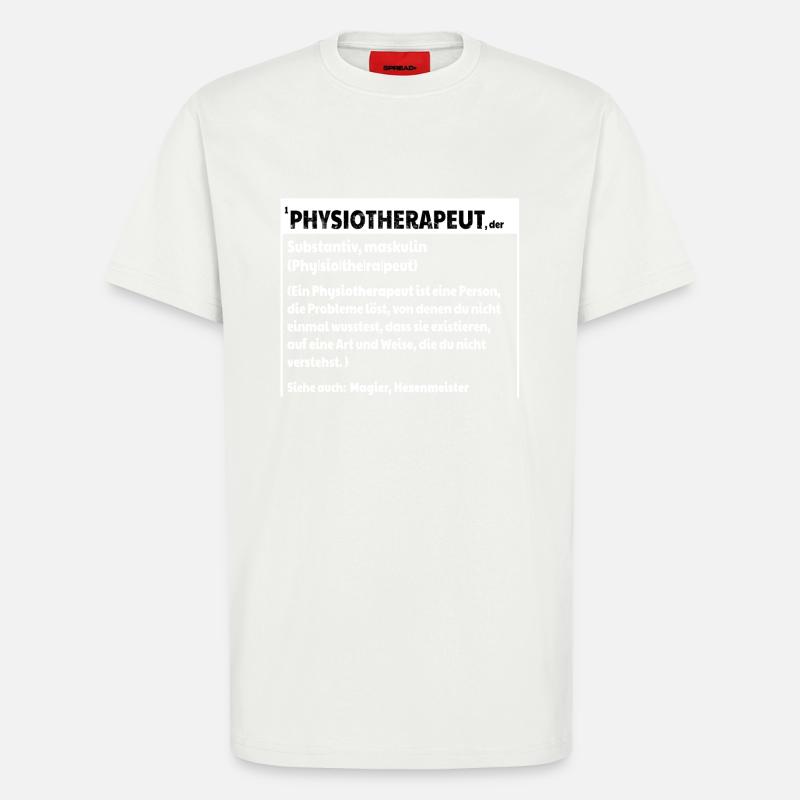 Physio Definition - T-Shirt - made by SPREAD - OFF WHITE