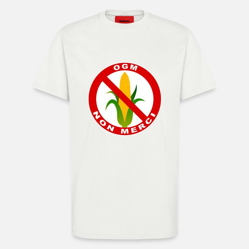 Non GMO danke - T-Shirt - made by SPREAD - OFF WHITE