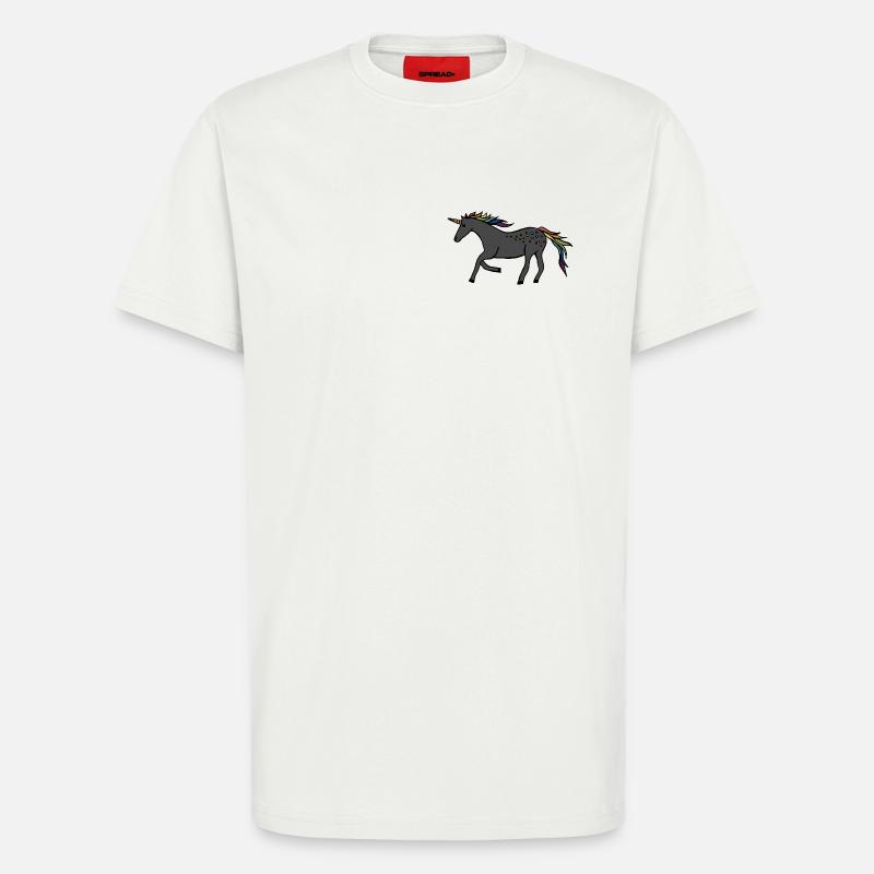 Schnelles Einhorn - T-Shirt - made by SPREAD - OFF WHITE
