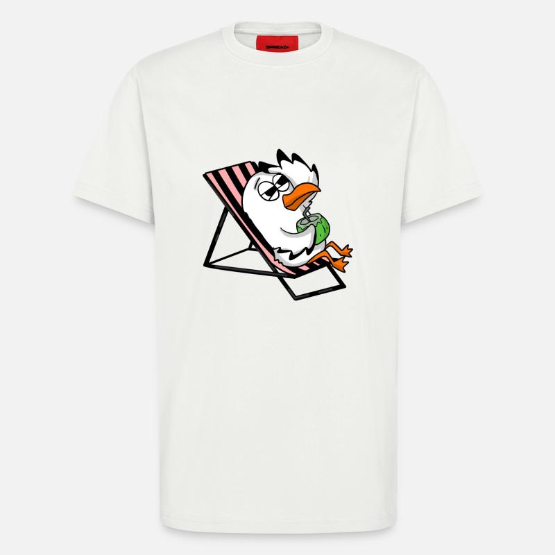 Möwe - T-Shirt - made by SPREAD - OFF WHITE