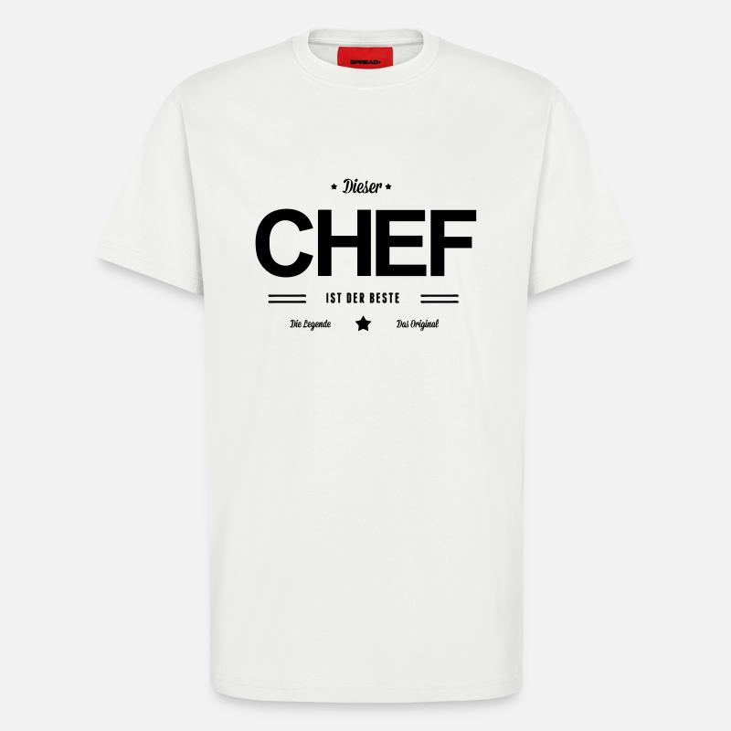 Bester Chef - T-Shirt - made by SPREAD - OFF WHITE