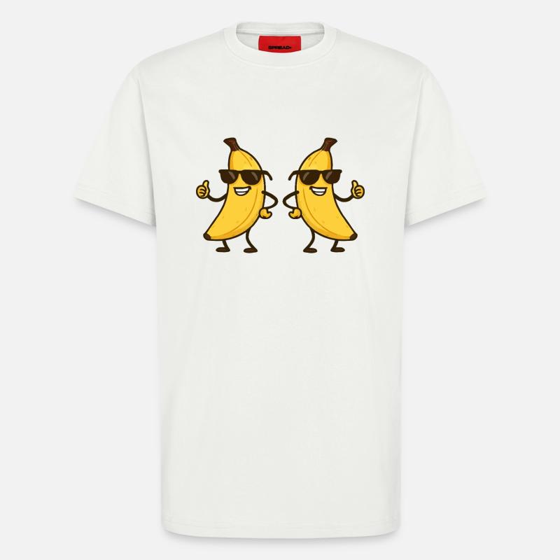 Babane Bande Dessinée Cool 2 - T-shirt bio décontracté fabriqué en UE - OFF WHITE