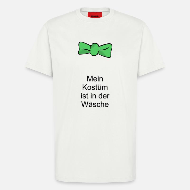 Fasching Fliege - T-Shirt - made by SPREAD - OFF WHITE