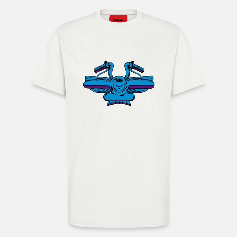 Ein Hintergrund-Controller - T-Shirt - made by SPREAD - OFF WHITE