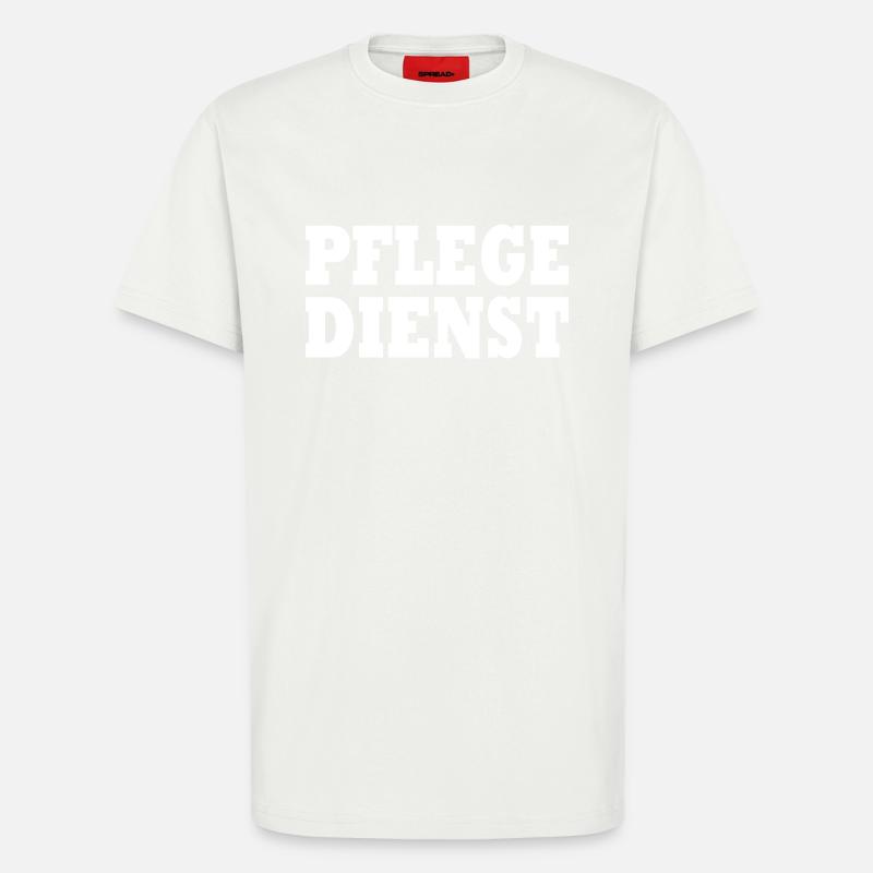 pflegedienst - T-Shirt - made by SPREAD - OFF WHITE