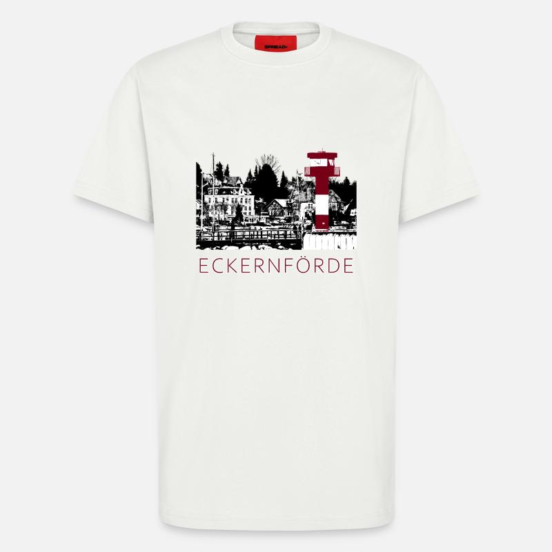 Leuchtturm Eckernförde - T-Shirt - made by SPREAD - undefined