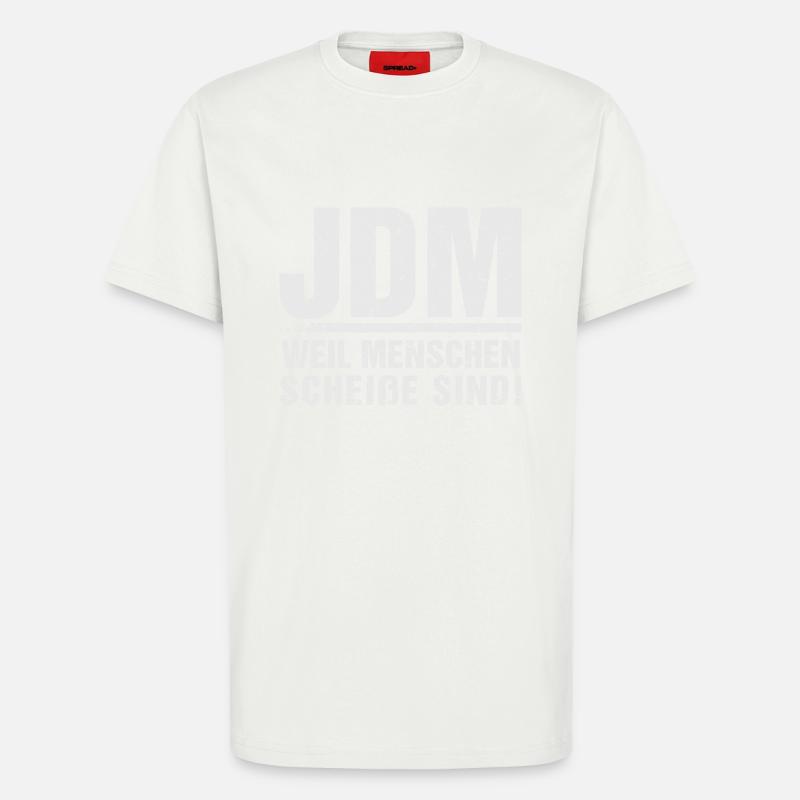 JDM Menschen scheiße - T-Shirt - made by SPREAD - OFF WHITE