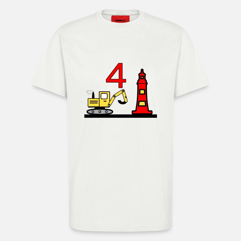 Bagger - T-Shirt - made by SPREAD - OFF WHITE