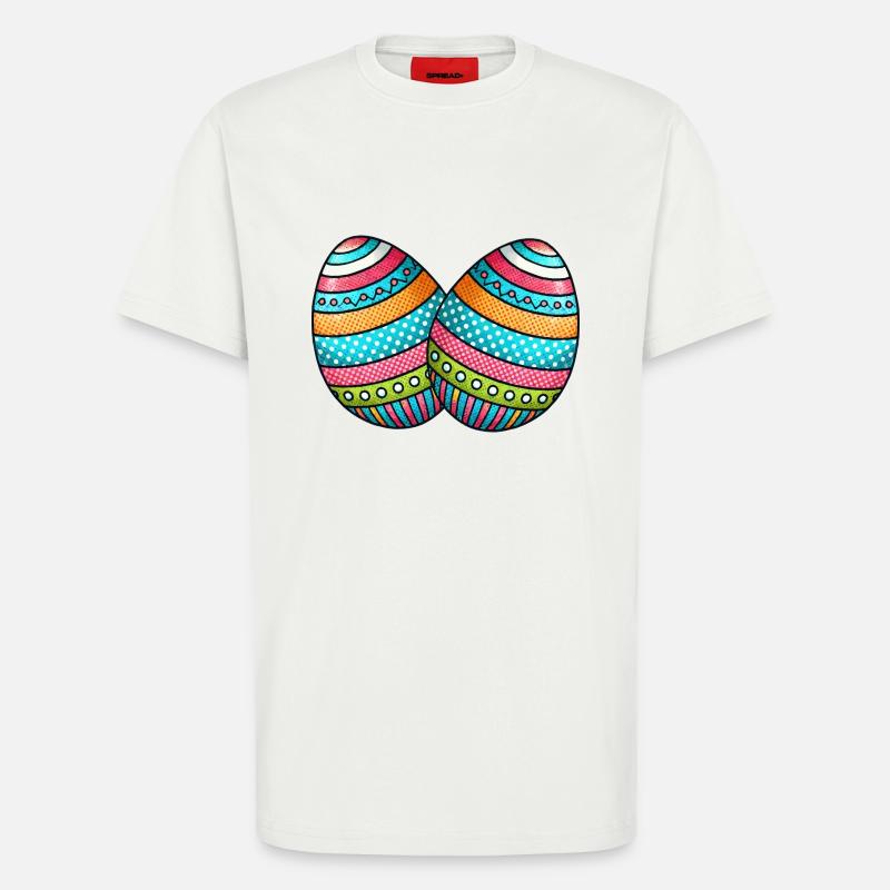 Egg Easter Egg 2 - T-Shirt - made by SPREAD - OFF WHITE