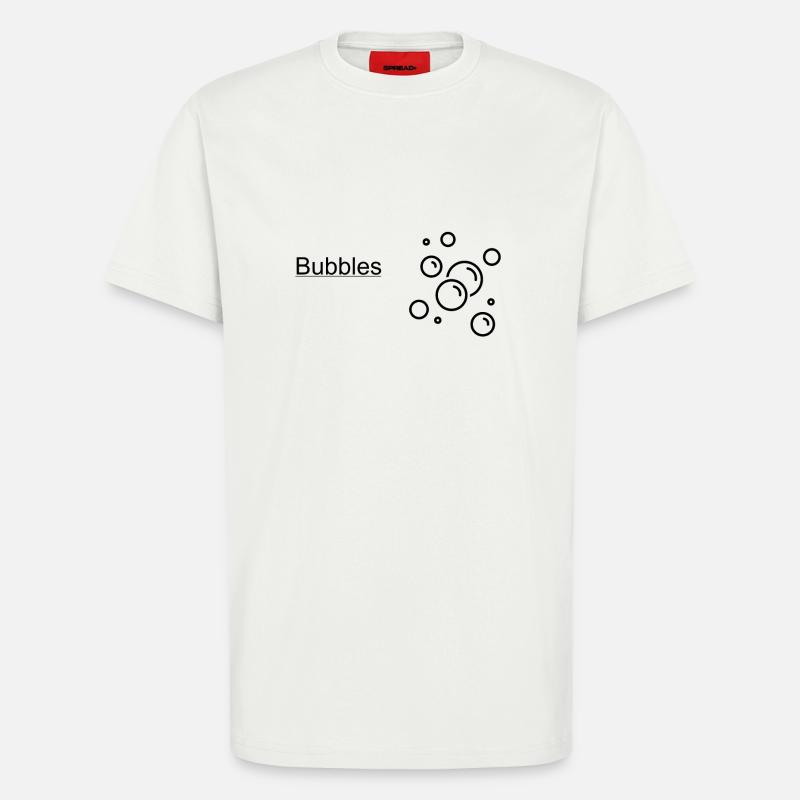 BUBBLES blässchen - T-Shirt - made by SPREAD - OFF WHITE
