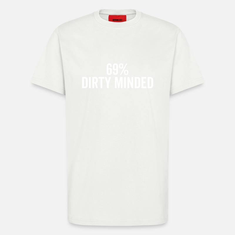 69% schmutzig gesinnt - T-Shirt - made by SPREAD - OFF WHITE