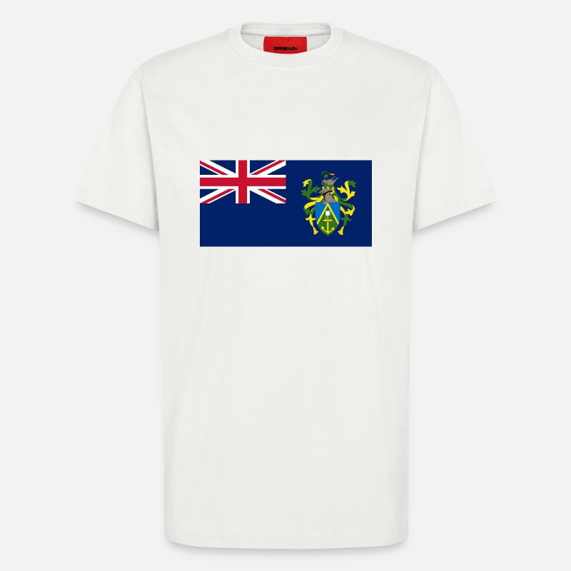 Pitcairninseln - T-Shirt - made by SPREAD - OFF WHITE