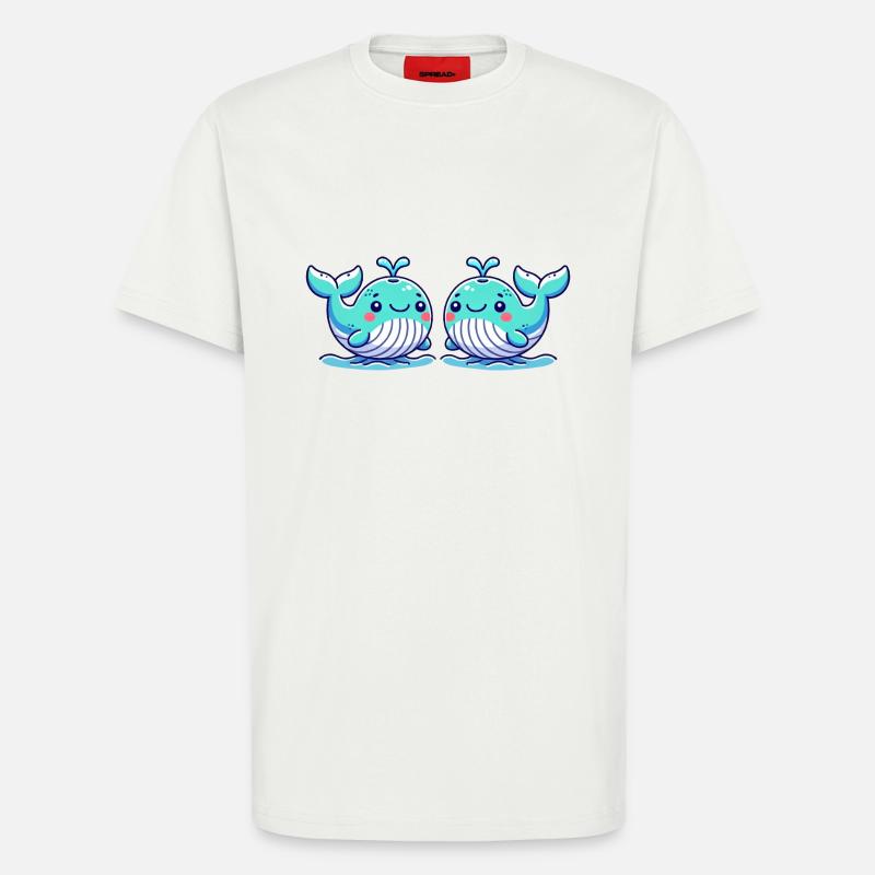 wal comic 2 - T-Shirt - made by SPREAD - OFF WHITE