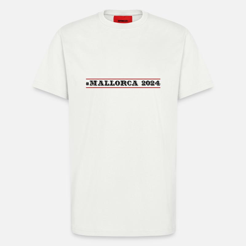 Mallorca 2024 - T-Shirt - made by SPREAD - OFF WHITE