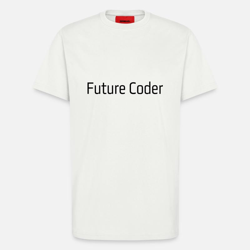 Future Coder - T-Shirt - made by SPREAD - OFF WHITE