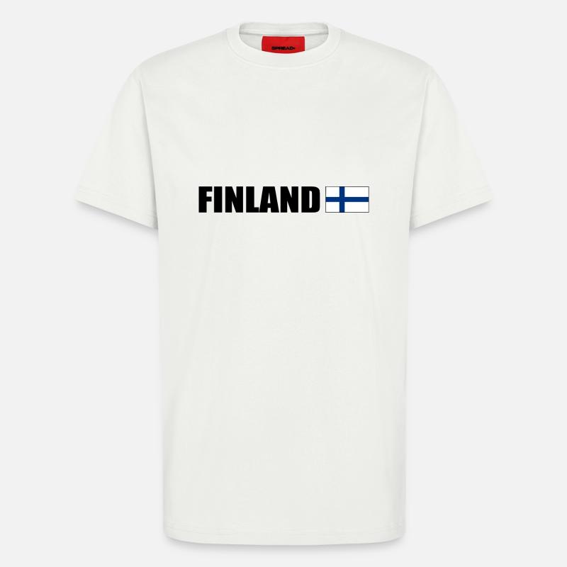 Finnland - T-Shirt - made by SPREAD - OFF WHITE