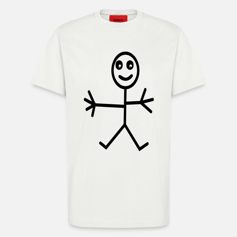 comic - T-Shirt - made by SPREAD - OFF WHITE