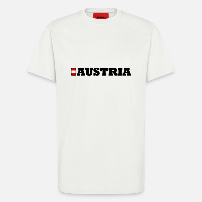 Austria / Austria - T-Shirt - made by SPREAD - OFF WHITE