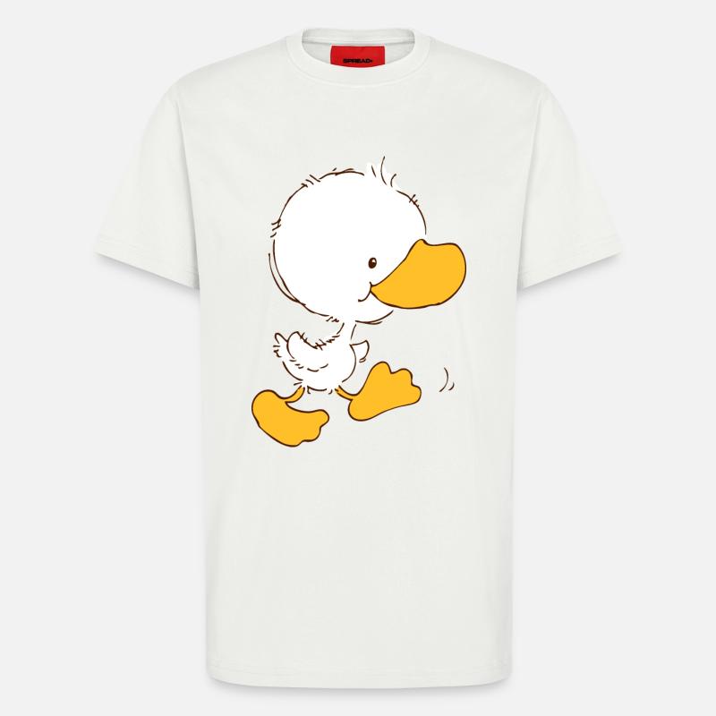 ffWalking Entlein - T-Shirt - made by SPREAD - OFF WHITE
