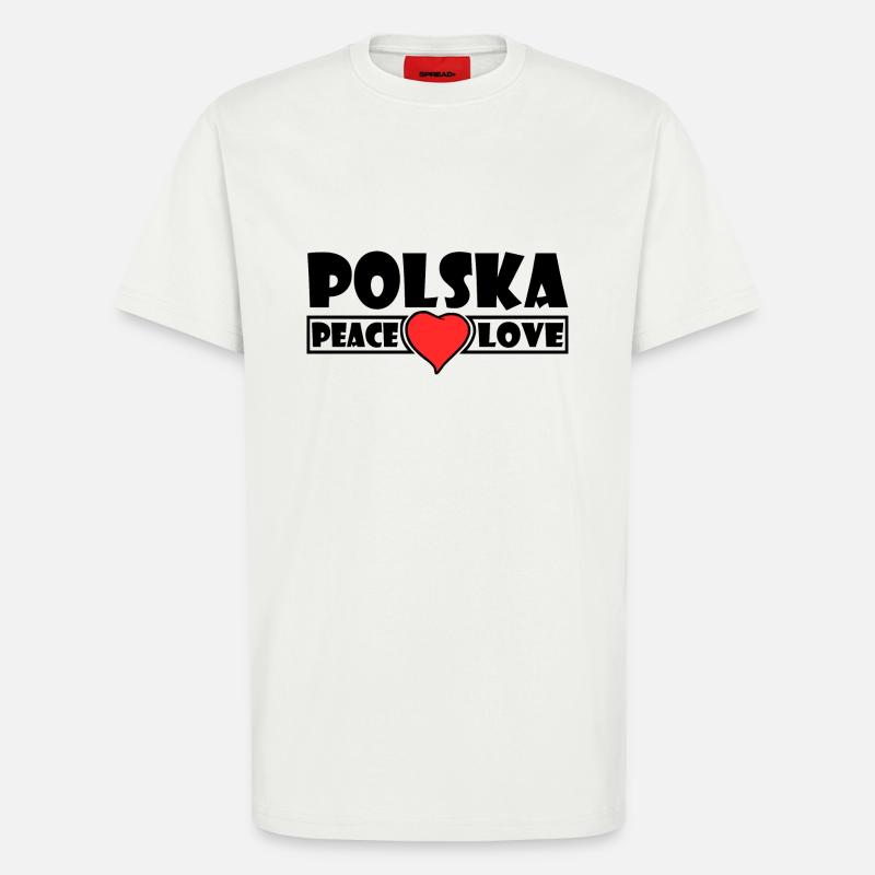 Polska - Polen - T-Shirt - made by SPREAD - OFF WHITE