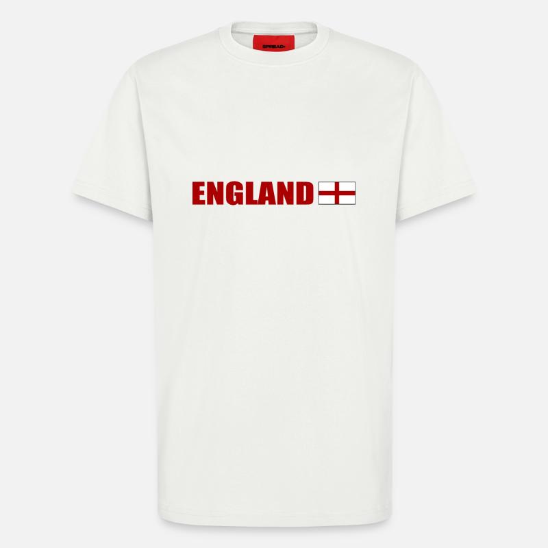 England - T-Shirt - made by SPREAD - OFF WHITE