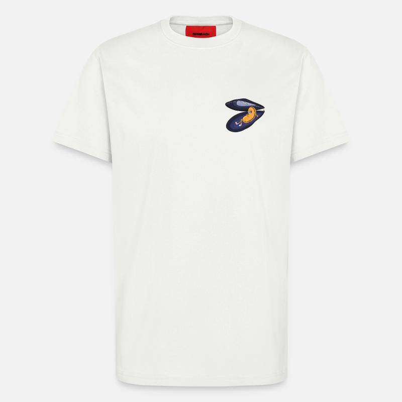 Fauler Schimmel unter Nachtsplittern - T-Shirt - made by SPREAD - OFF WHITE