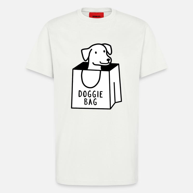 Hundetasche - T-Shirt - made by SPREAD - OFF WHITE