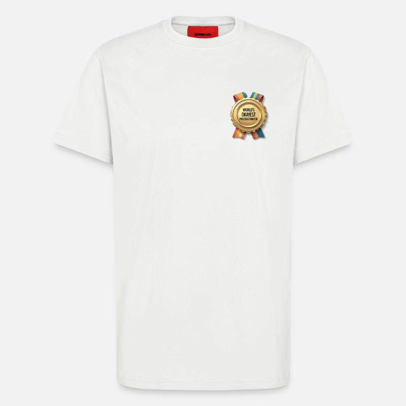Weltbester Aufschieber des Fortschritts - T-Shirt - made by SPREAD - OFF WHITE