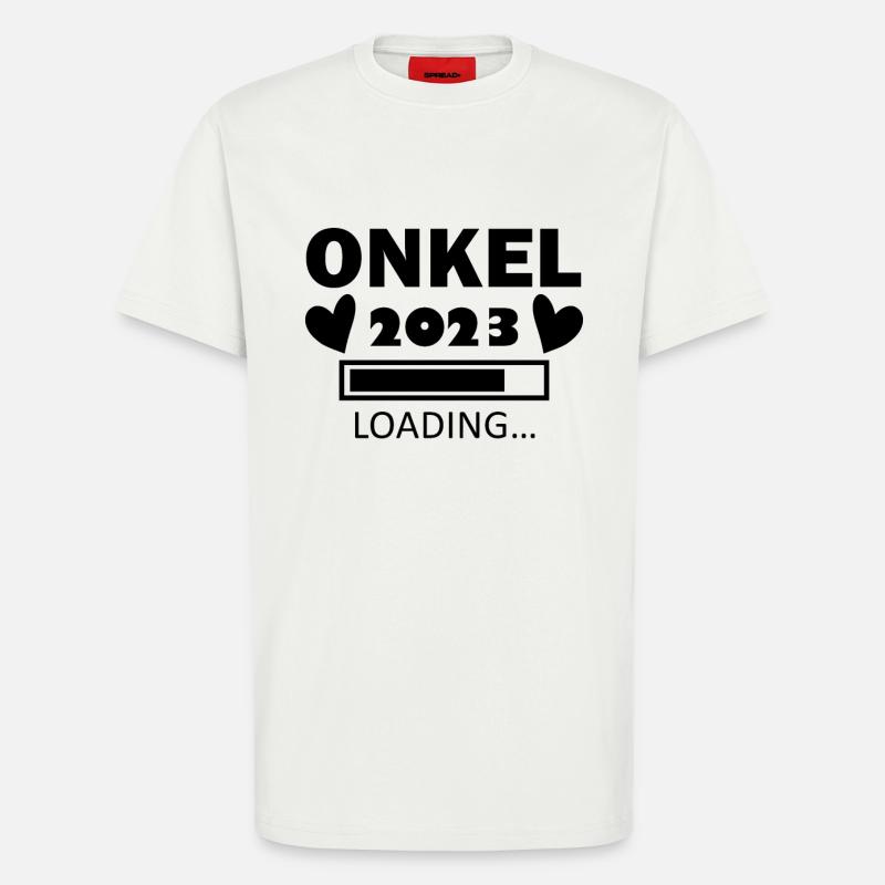 Onkel 2023 Loading - T-Shirt - made by SPREAD - OFF WHITE