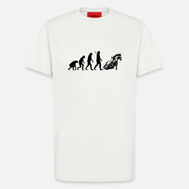 Speedway - T-Shirt - made by SPREAD - OFF WHITE
