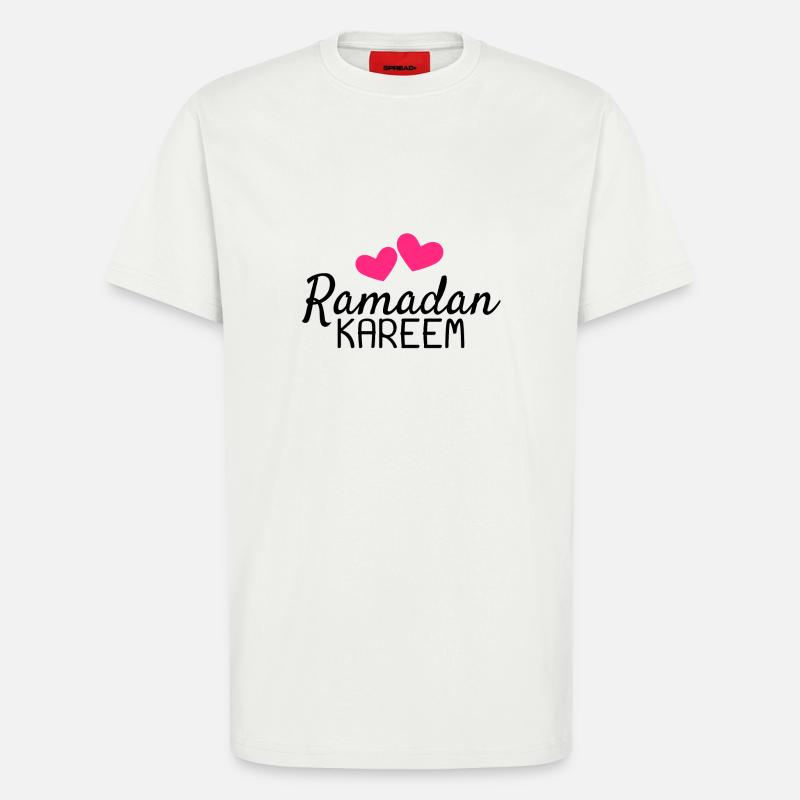 Ramadan Kareem Feast Love Ramadan - T-Shirt - made by SPREAD - OFF WHITE