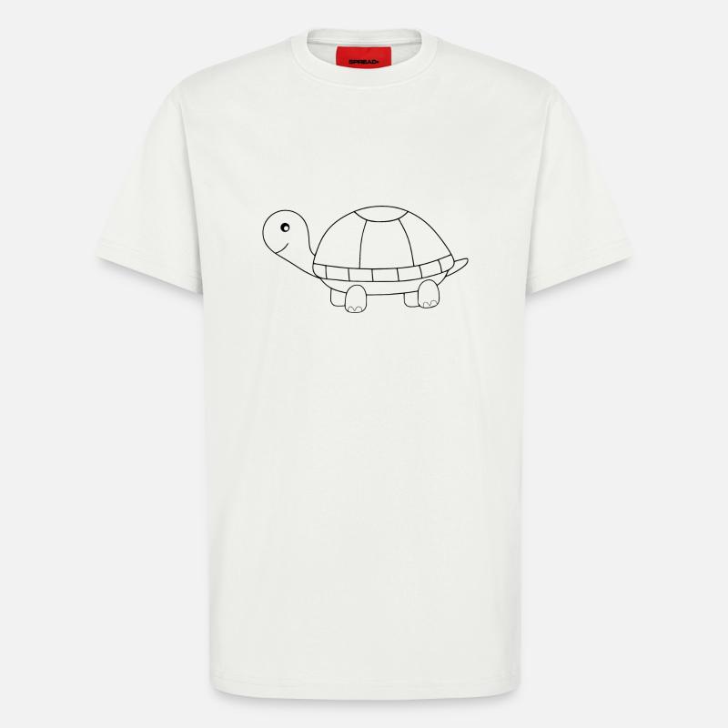 Turtle Turtles - T-Shirt - made by SPREAD - OFF WHITE