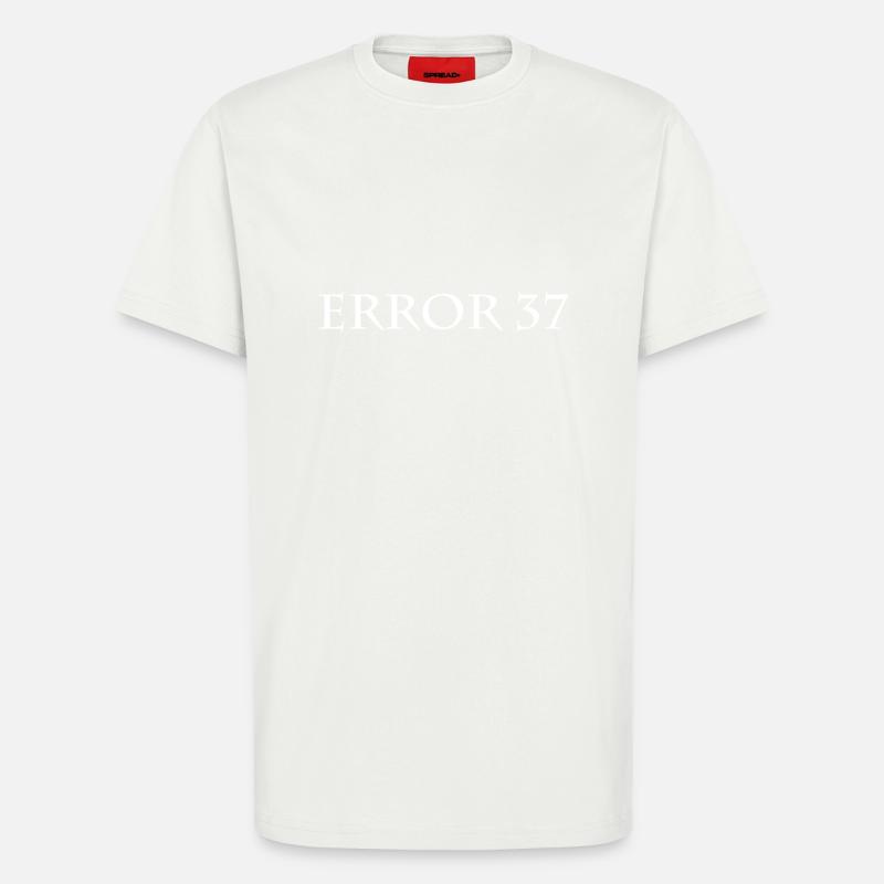 Error 37 - T-Shirt - made by SPREAD - OFF WHITE