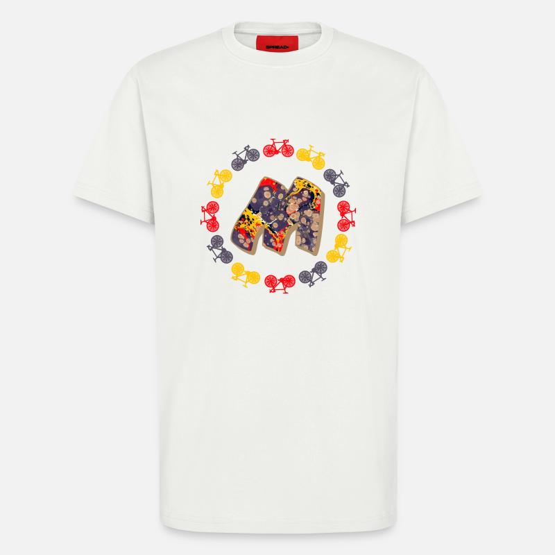 fahrrad e 202 m - T-Shirt - made by SPREAD - OFF WHITE