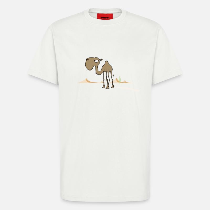 Kamel - T-Shirt - made by SPREAD - OFF WHITE