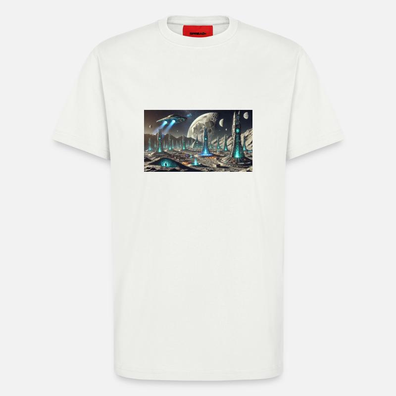2F964662 0990 4566 ADFB CA4AD4A26B8F - T-Shirt - made by SPREAD - OFF WHITE
