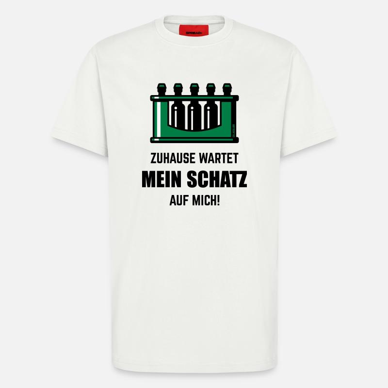 XGrüner Schatz - T-Shirt - made by SPREAD - OFF WHITE