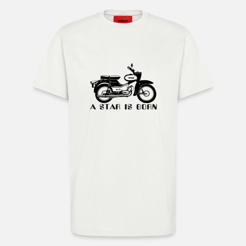 Simson Star is Born - T-Shirt - made by SPREAD - OFF WHITE