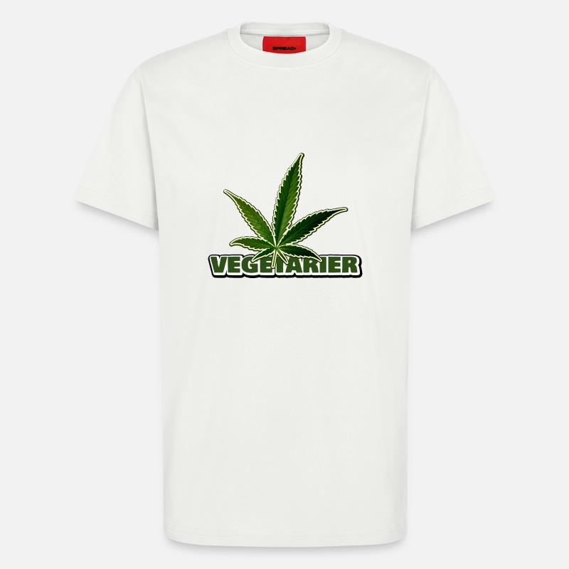 vegetarier v2 - T-Shirt - made by SPREAD - OFF WHITE