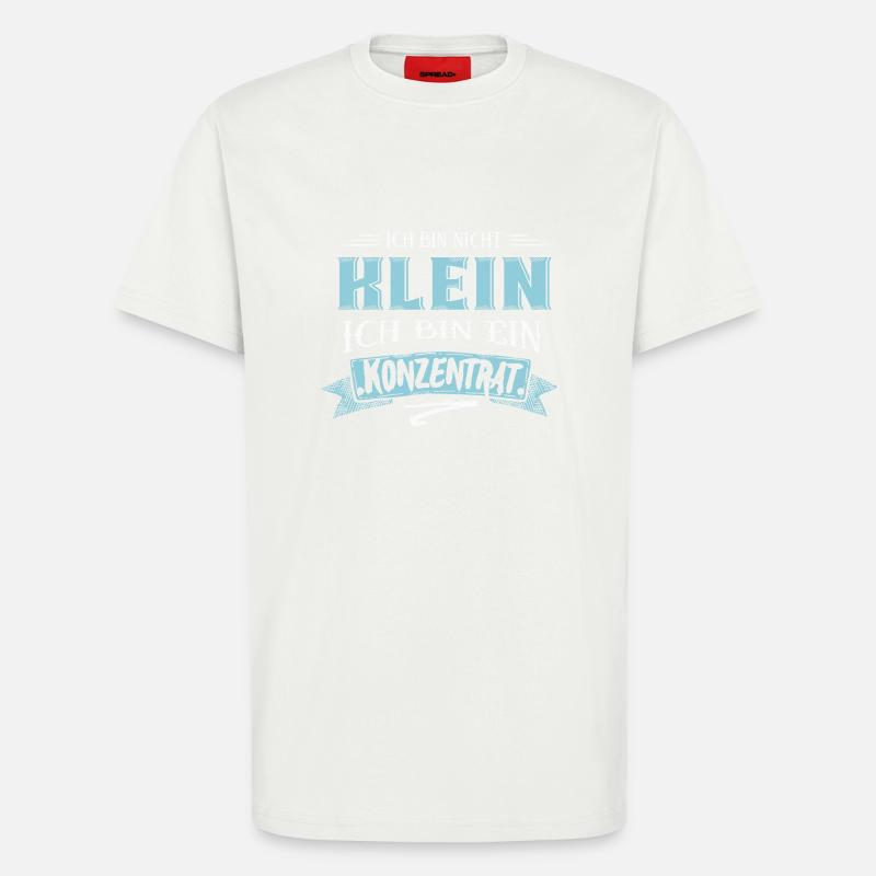 Ich bin nicht klein - T-Shirt - made by SPREAD - OFF WHITE