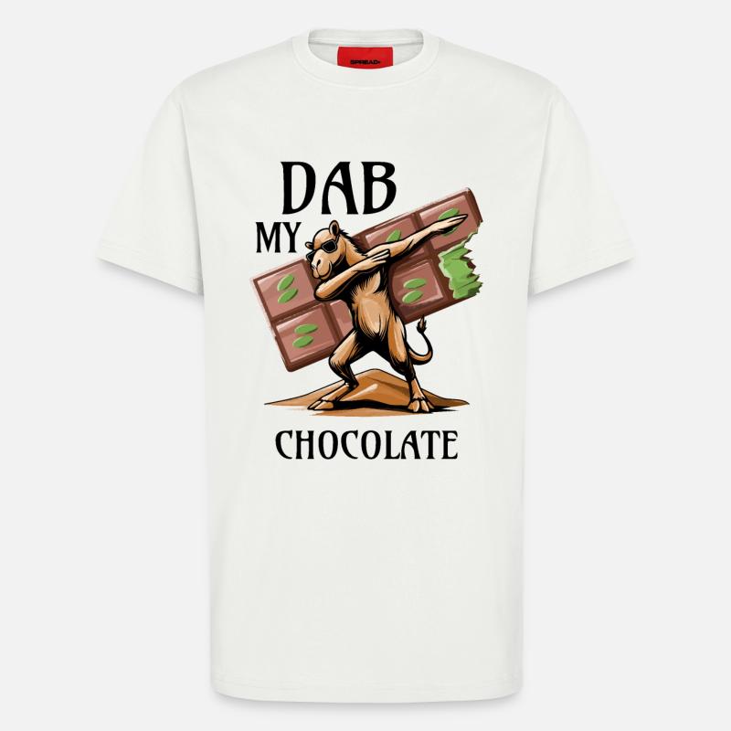 Dab My Chocolate – Der Dromedar-Dab! - T-Shirt - made by SPREAD - OFF WHITE
