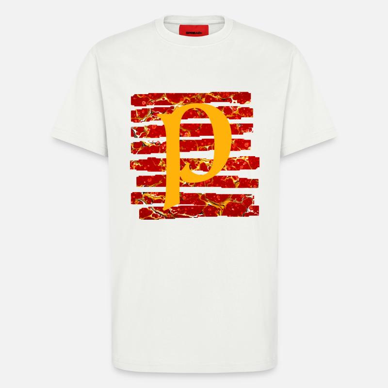 streifen e 232 p - T-Shirt - made by SPREAD - OFF WHITE