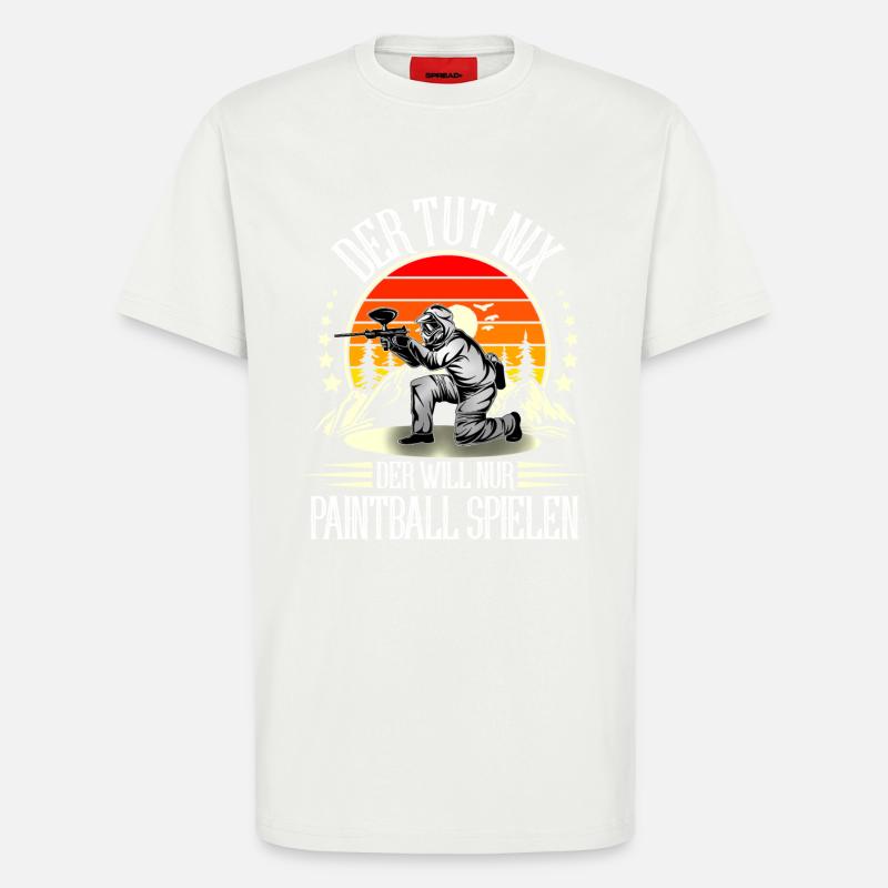 Paintball - T-Shirt - made by SPREAD - OFF WHITE