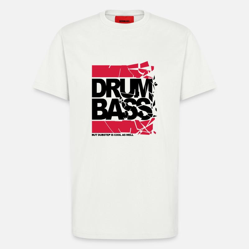 final dnb shattered - T-Shirt - made by SPREAD - OFF WHITE