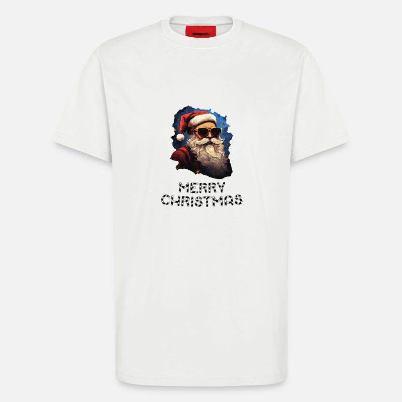 Weihnachtsmann - Marry Christmas - T-Shirt - made by SPREAD - OFF WHITE