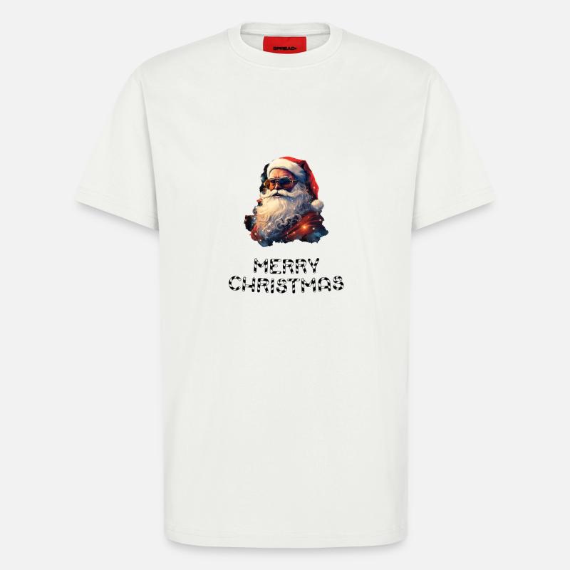 Weihnachtsmann - Marry Christmas - T-Shirt - made by SPREAD - OFF WHITE