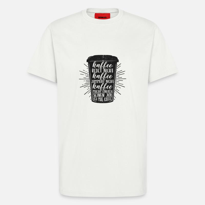 Design Coffee - T-Shirt - made by SPREAD - OFF WHITE