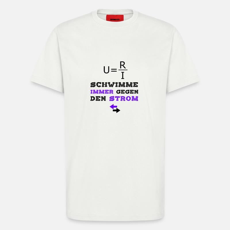 Electronics Technician T-Shirt Rebell Querdenker - T-Shirt - made by SPREAD - OFF WHITE