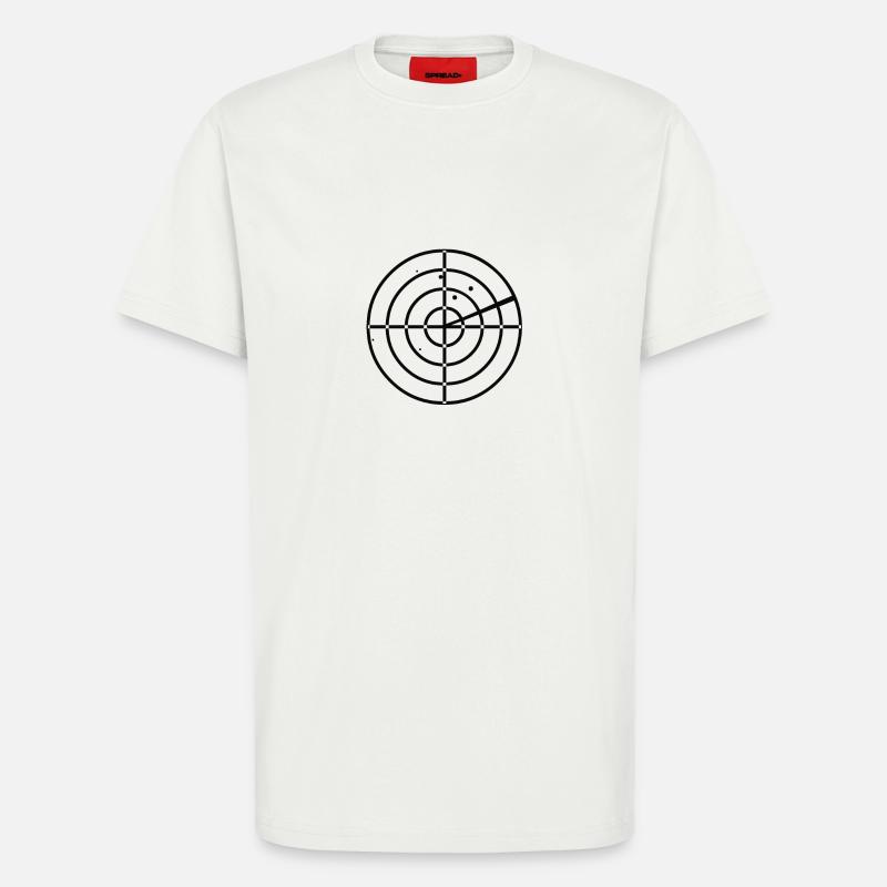 Target (black) - T-Shirt - made by SPREAD - OFF WHITE